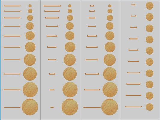 Charts for Cylinder Blocks