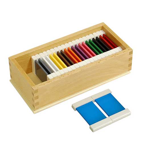 Second Box of Colour Tablets - Plastic Holders