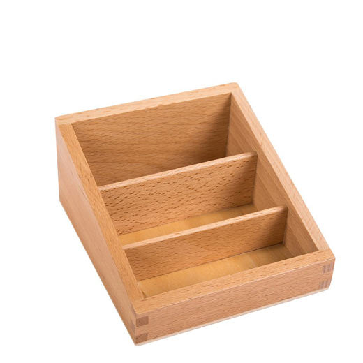 Three-part Wooden Box