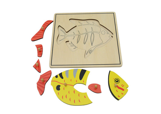 Fish & Skeleton Puzzle