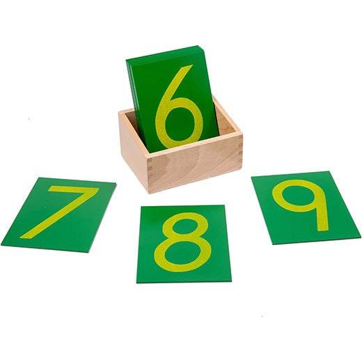 Sandpaper Numerals with Box