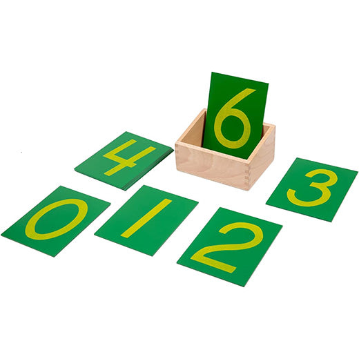 Sandpaper Numerals with Box