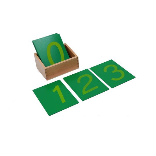 Sandpaper Numerals With Box-1