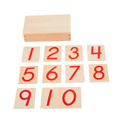 Numerals for Number Rods