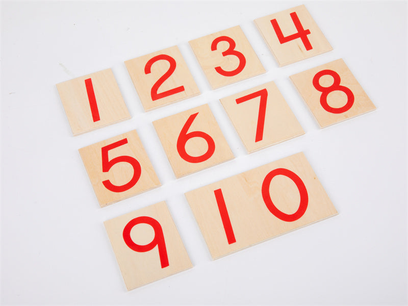 Printed Numerals with Box