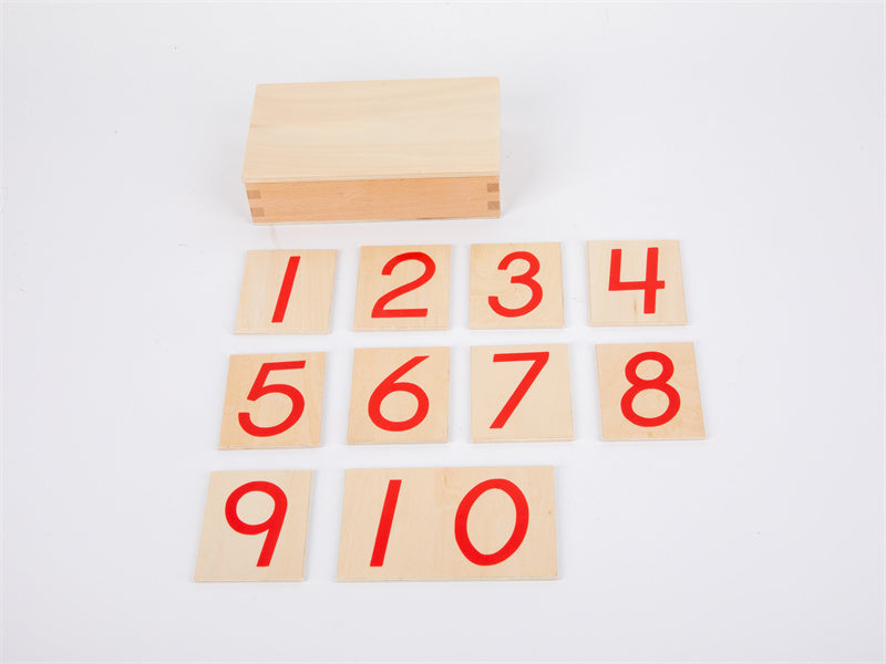 Printed Numerals with Box