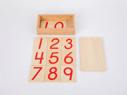 Printed Numerals with Box