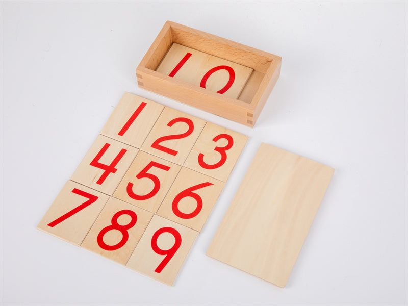 Printed Numerals with Box