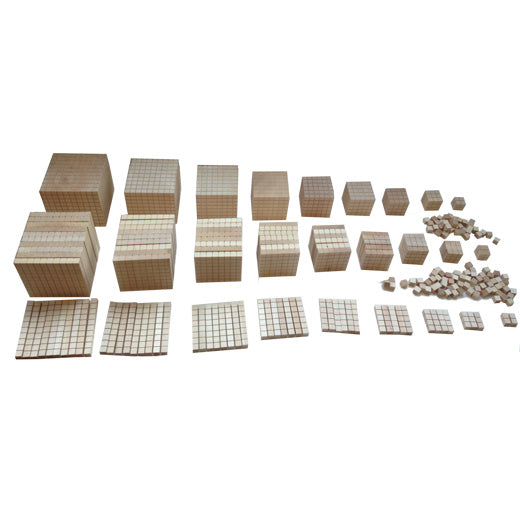 Wooden Multibase Arithmetic Blocks