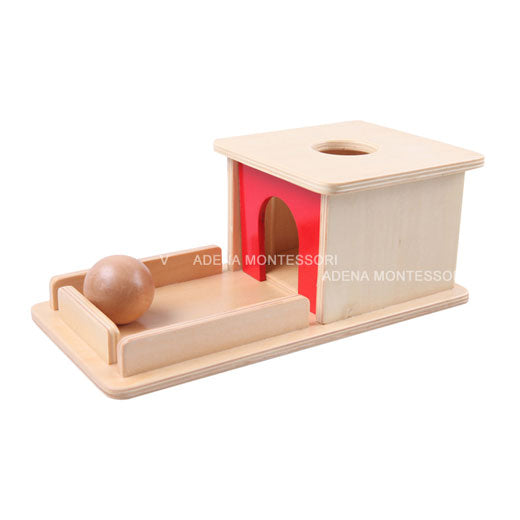 Object Permanence Box with Tray