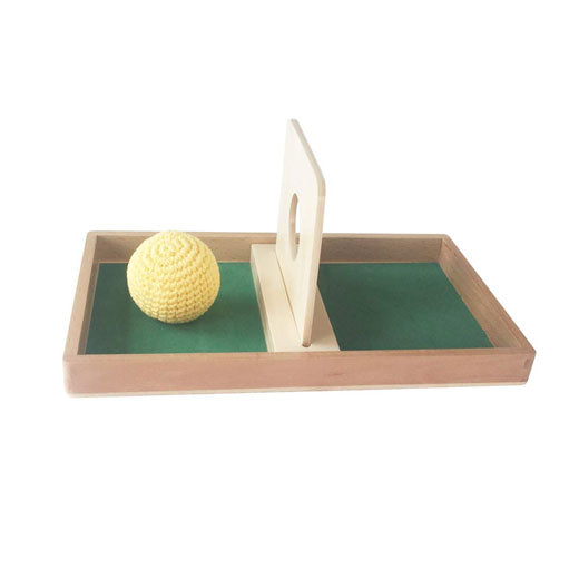 Imbucare Board With Knit Ball