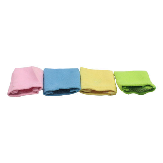 Todder Finger Cloth-Yellow,Pink,Blue