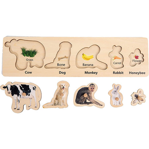 Animal and Their Food Puzzle