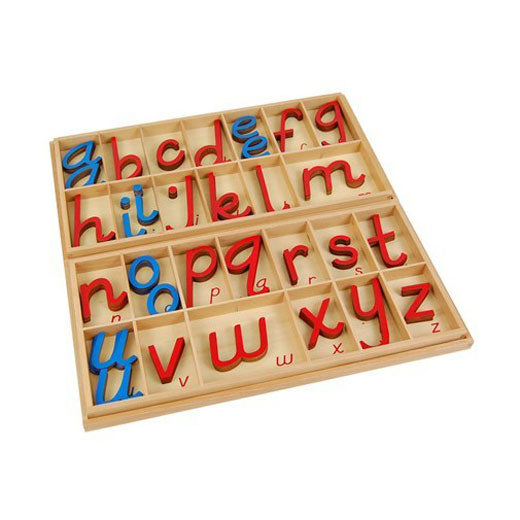 Large D Nealian Moveable Alphabet