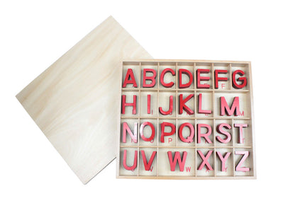 Capital Case Small Movable Alphabet