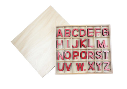 Capital Case Small Movable Alphabet