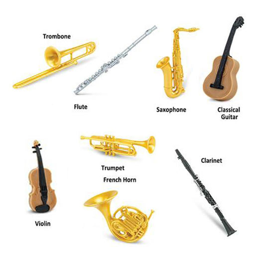 Western musical instrument model