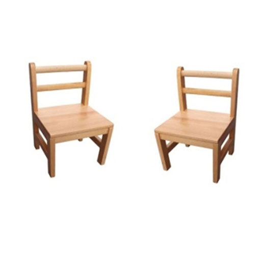 Two Beechwood Kids Chairs (seat hight 28)